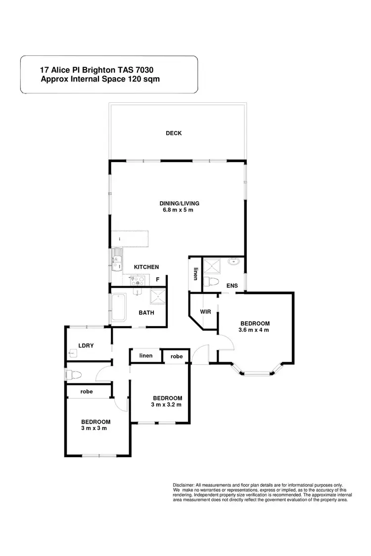 Floorplan of Homely house listing, 17 Alice Place, Brighton TAS 7030