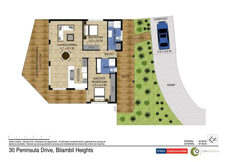 Floorplan of Homely house listing, 30 Peninsula Drive, Bilambil Heights NSW 2486