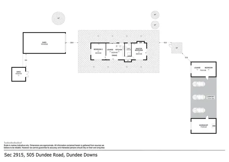 Floorplan of Homely house listing, 505 Dundee Road, Dundee Downs NT 840