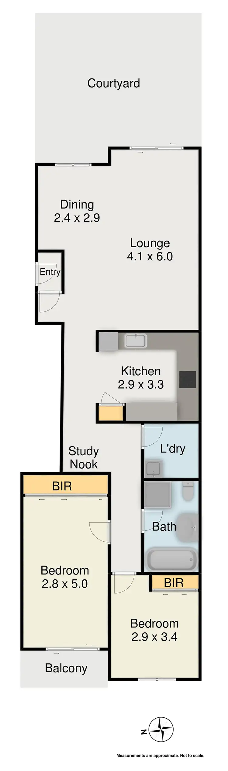 Floorplan of Homely unit listing, 29/2 Hythe Street, Mount Druitt NSW 2770