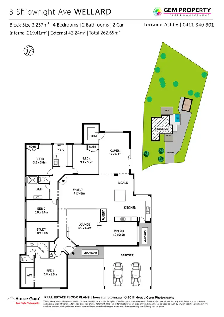 Floorplan of Homely house listing, 3 Shipwright Avenue, Wellard WA 6170
