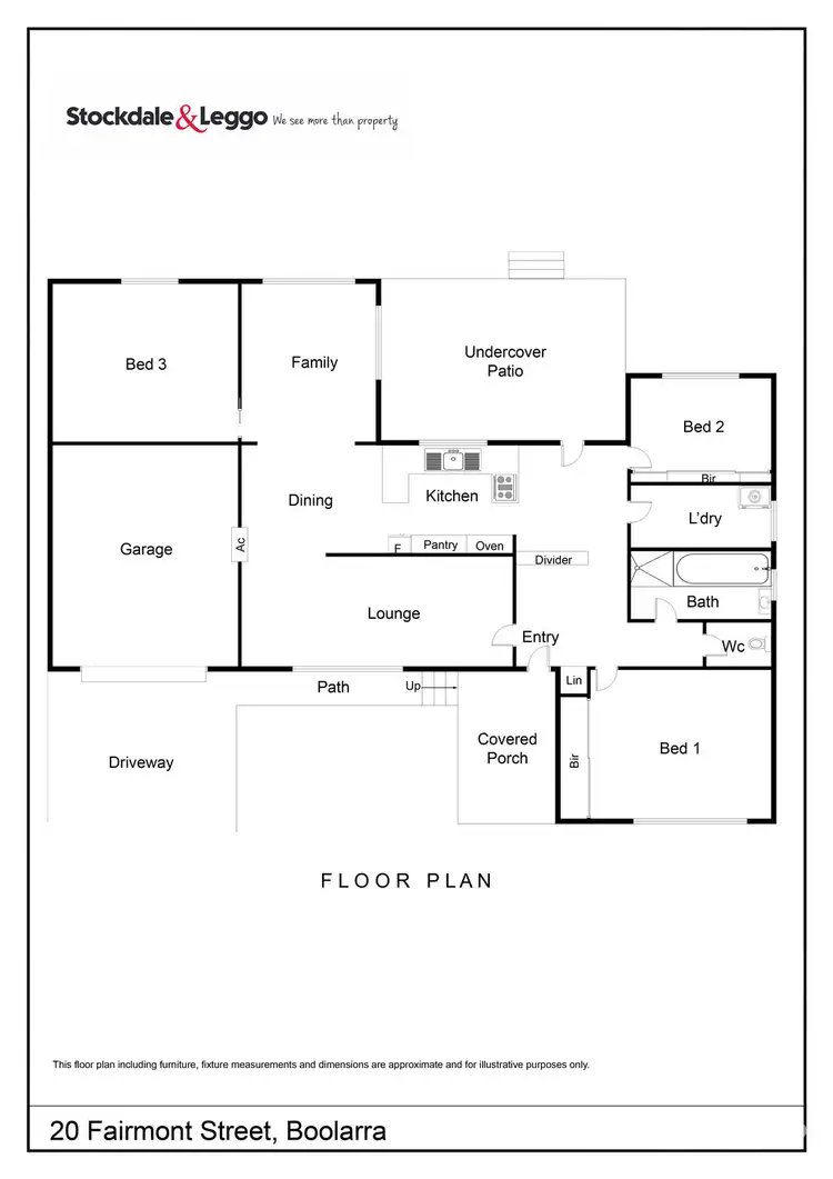 Floorplan of Homely house listing, 20 Fairmont Street, Boolarra VIC 3870