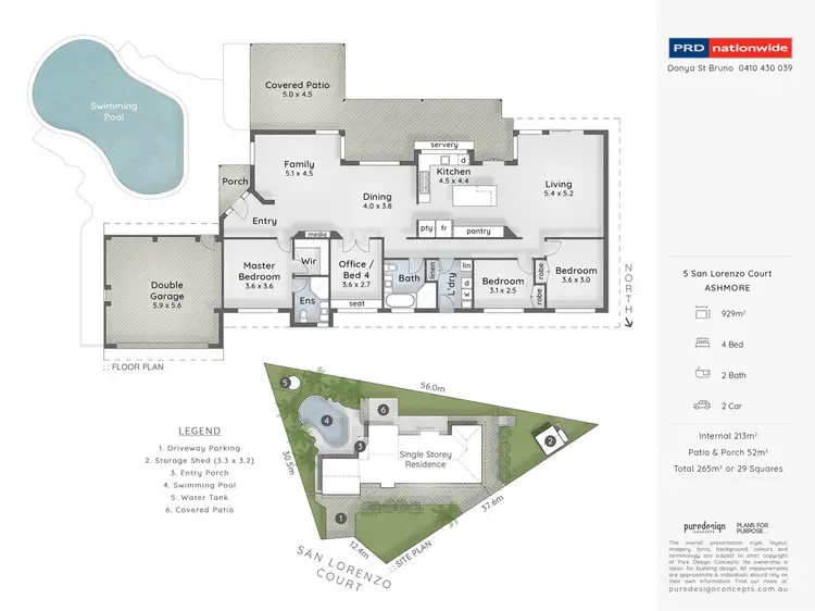 Floorplan of Homely house listing, 5 San Lorenzo Court, Ashmore QLD 4214