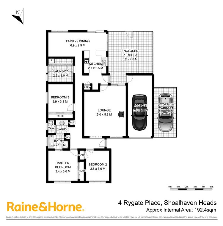 Floorplan of Homely house listing, 4 Rygate Place, Shoalhaven Heads NSW 2535