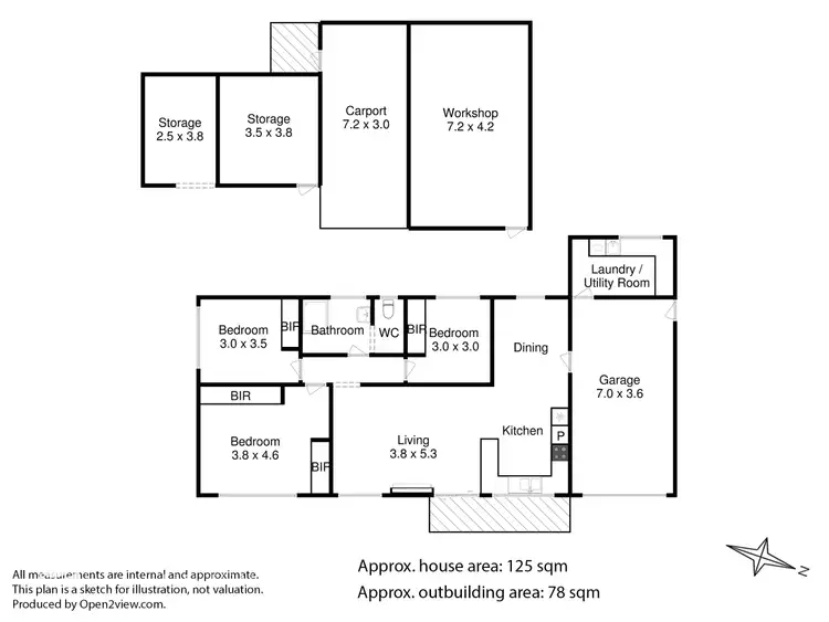 Floorplan of Homely house listing, 9 Fourfoot Road, Geeveston TAS 7116