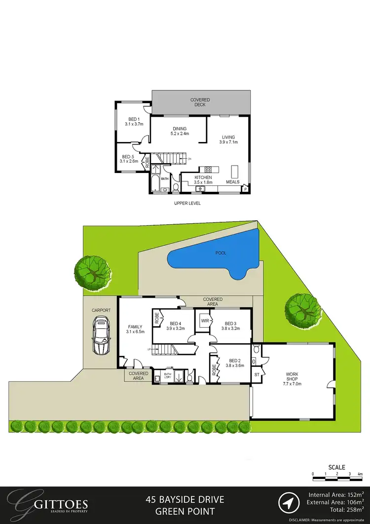 Floorplan of Homely house listing, 45 Bayside Drive, Green Point NSW 2251