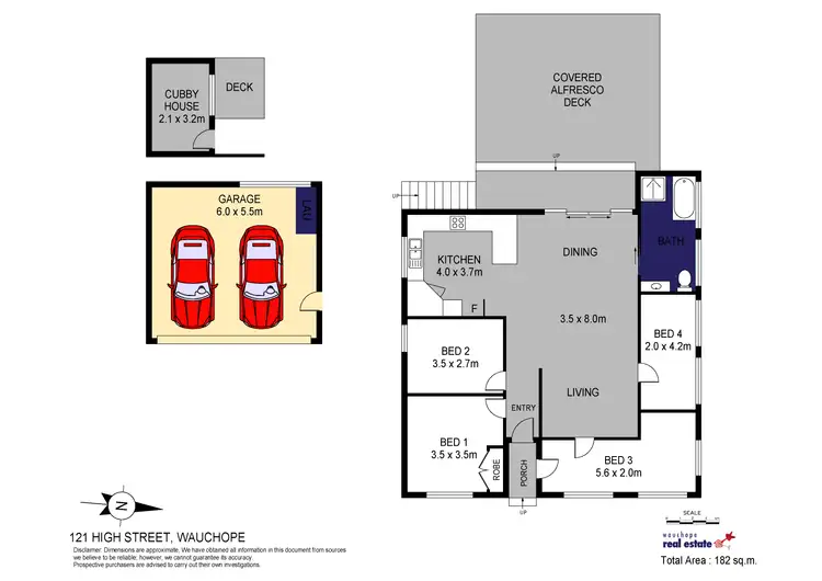 Floorplan of Homely house listing, 121 High Street, Wauchope NSW 2446