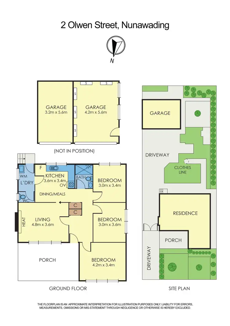 Floorplan of Homely house listing, 2 Olwen Street, Nunawading VIC 3131