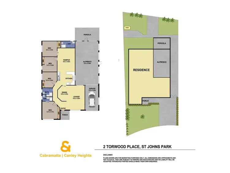 Floorplan of Homely house listing, 2 TORWOOD PLACE, St Johns Park NSW 2176