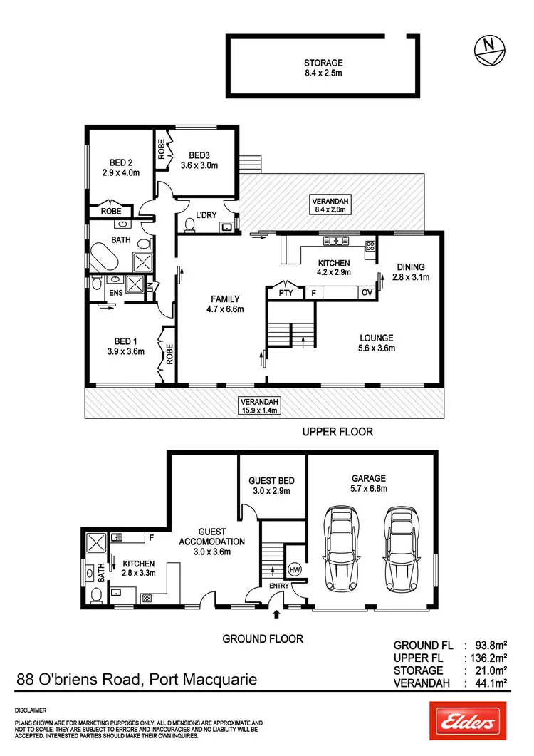 Floorplan of Homely house listing, 88 O'Briens Road, Port Macquarie NSW 2444