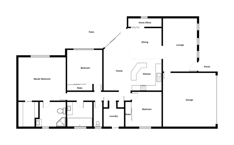Floorplan of Homely house listing, 13 Eungella Court, Bushland Beach QLD 4818