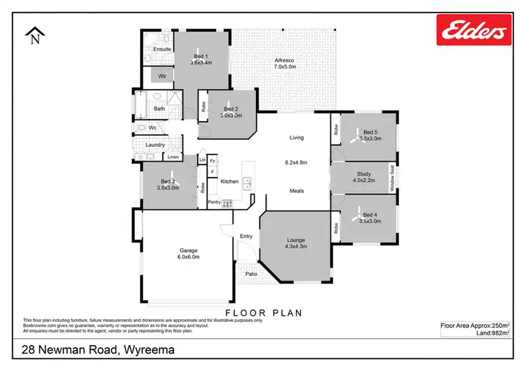 Floorplan of Homely house listing, 28 Newman Road, Wyreema QLD 4352