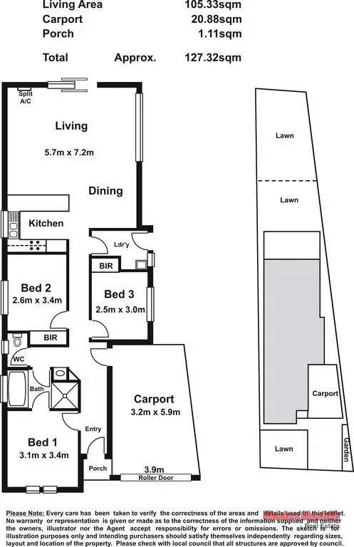 Floorplan of Homely house listing, 2 Kanowna Street, Gilles Plains SA 5086