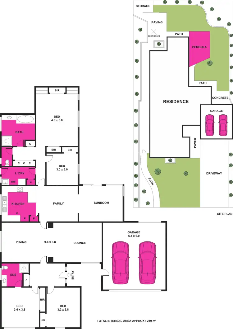 Floorplan of Homely house listing, 12 Pinecrest Drive, Highton VIC 3216