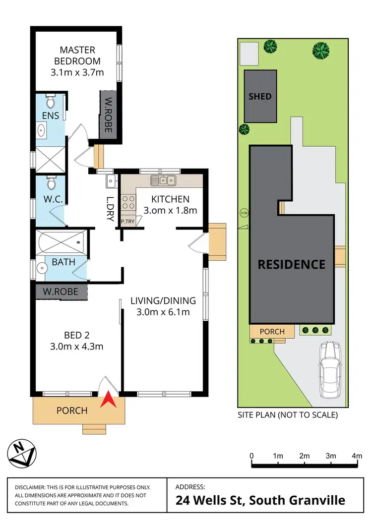 Floorplan of Homely house listing, 24 WELLS STREET, South Granville NSW 2142