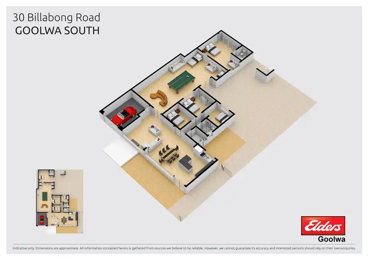 Floorplan of Homely house listing, 30 Billabong Road, Goolwa South SA 5214