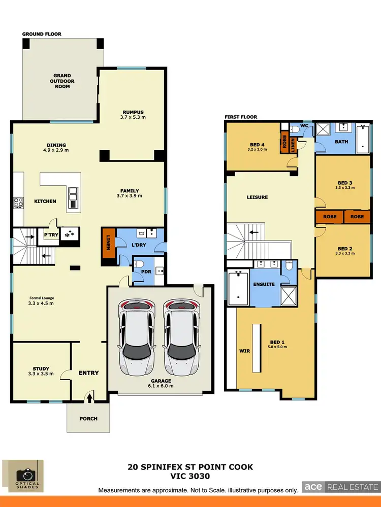 Floorplan of Homely house listing, 20 Spinifex Street, Point Cook VIC 3030
