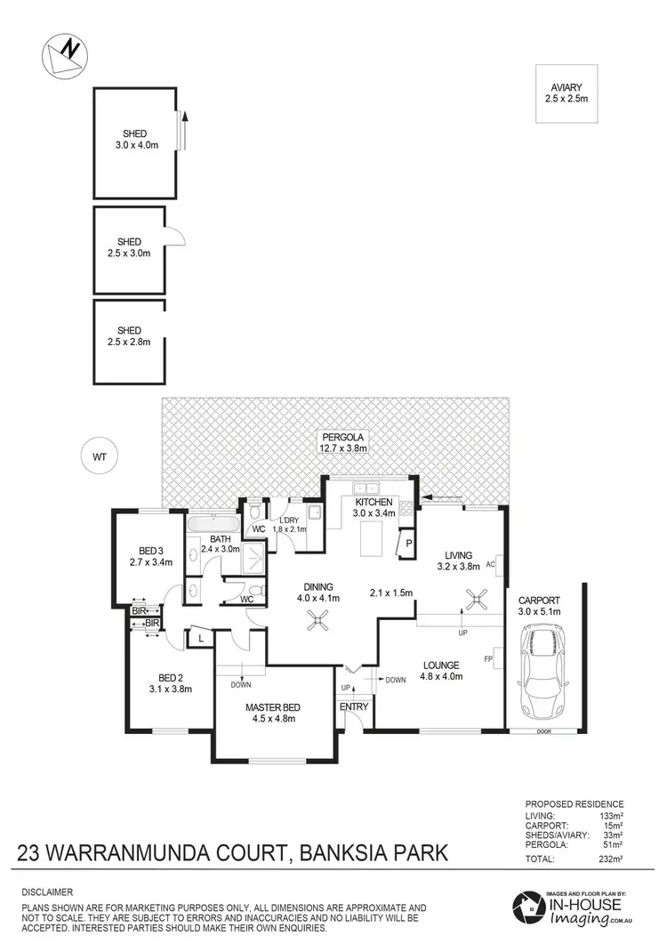 Floorplan of Homely house listing, 23 Warramunda Crescent, Banksia Park SA 5091