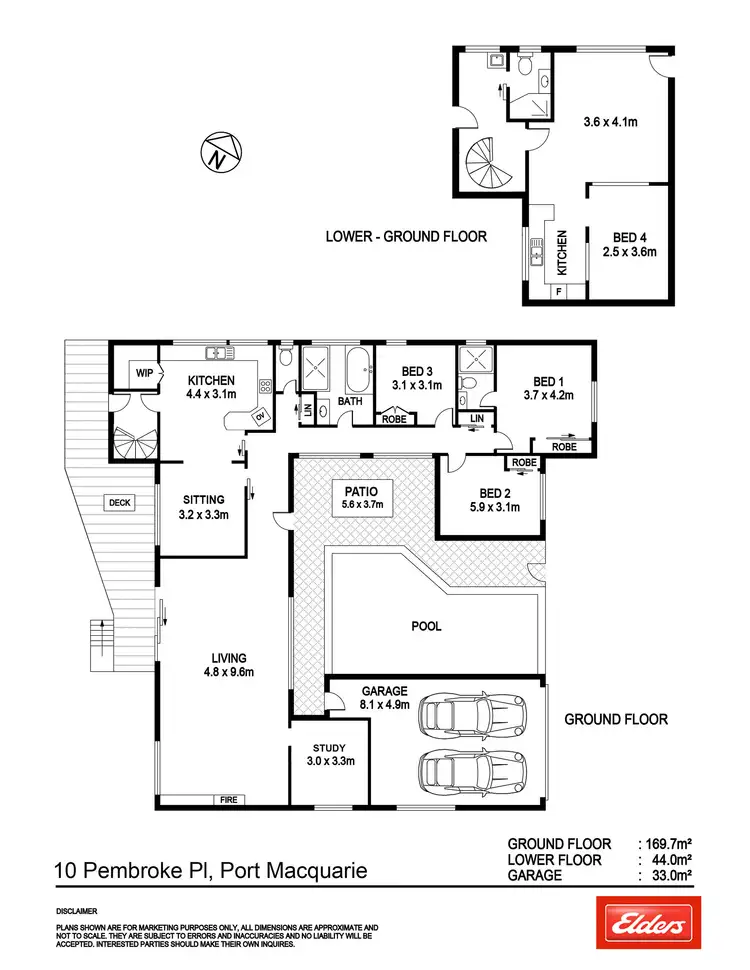 Floorplan of Homely house listing, 10 Pembroke Place, Port Macquarie NSW 2444