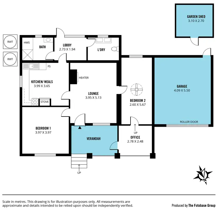Floorplan of Homely house listing, 8 Olive Street, Old Reynella SA 5161