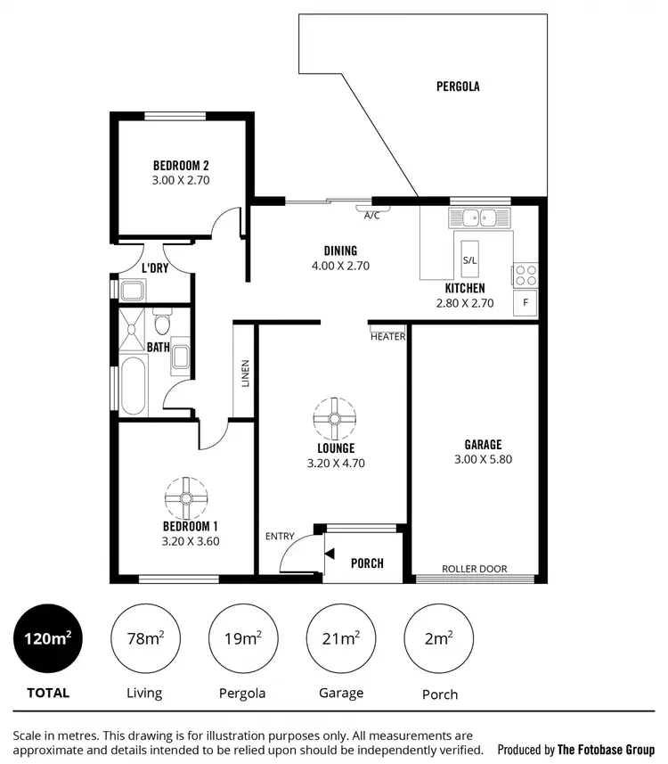 Floorplan of Homely unit listing, 3/12 Ralph Street, Sturt SA 5047