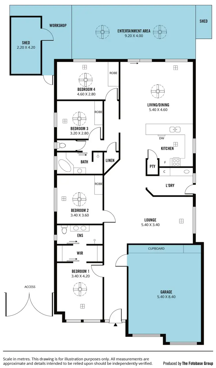 Floorplan of Homely house listing, 40 Sylvan Circuit, Noarlunga Downs SA 5168