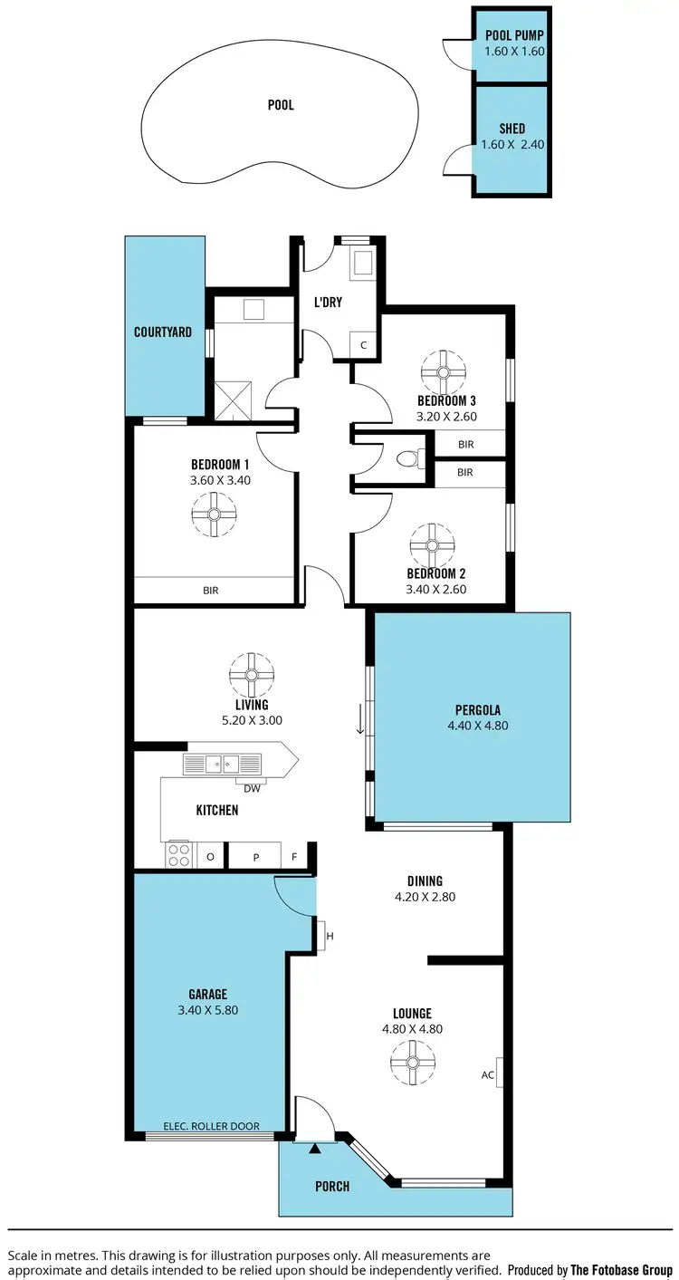 Floorplan of Homely house listing, 11 Coonawarra Close, Woodcroft SA 5162