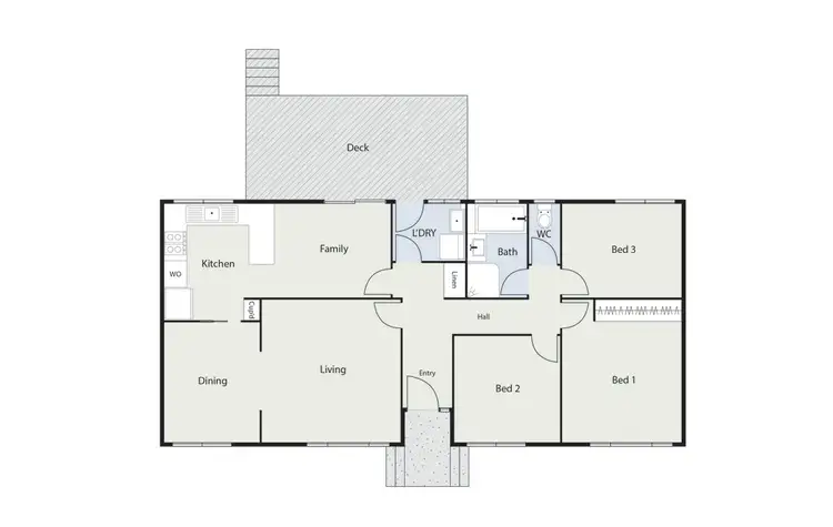 Floorplan of Homely house listing, 2 Oldfield Circuit, Kambah ACT 2902