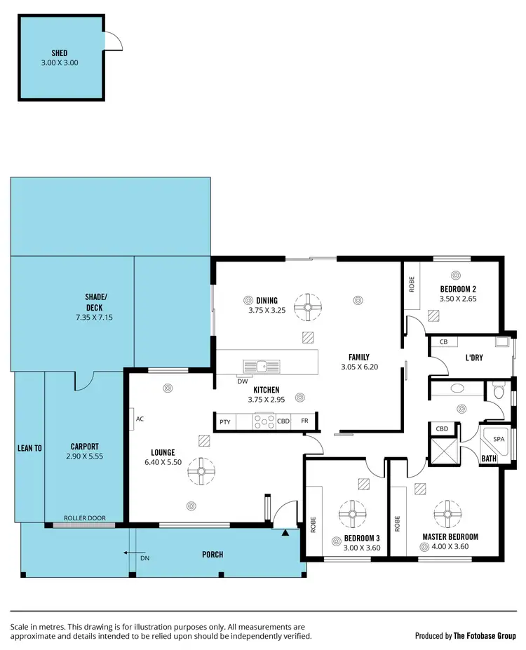 Floorplan of Homely house listing, 7 Alia Drive, Sheidow Park SA 5158