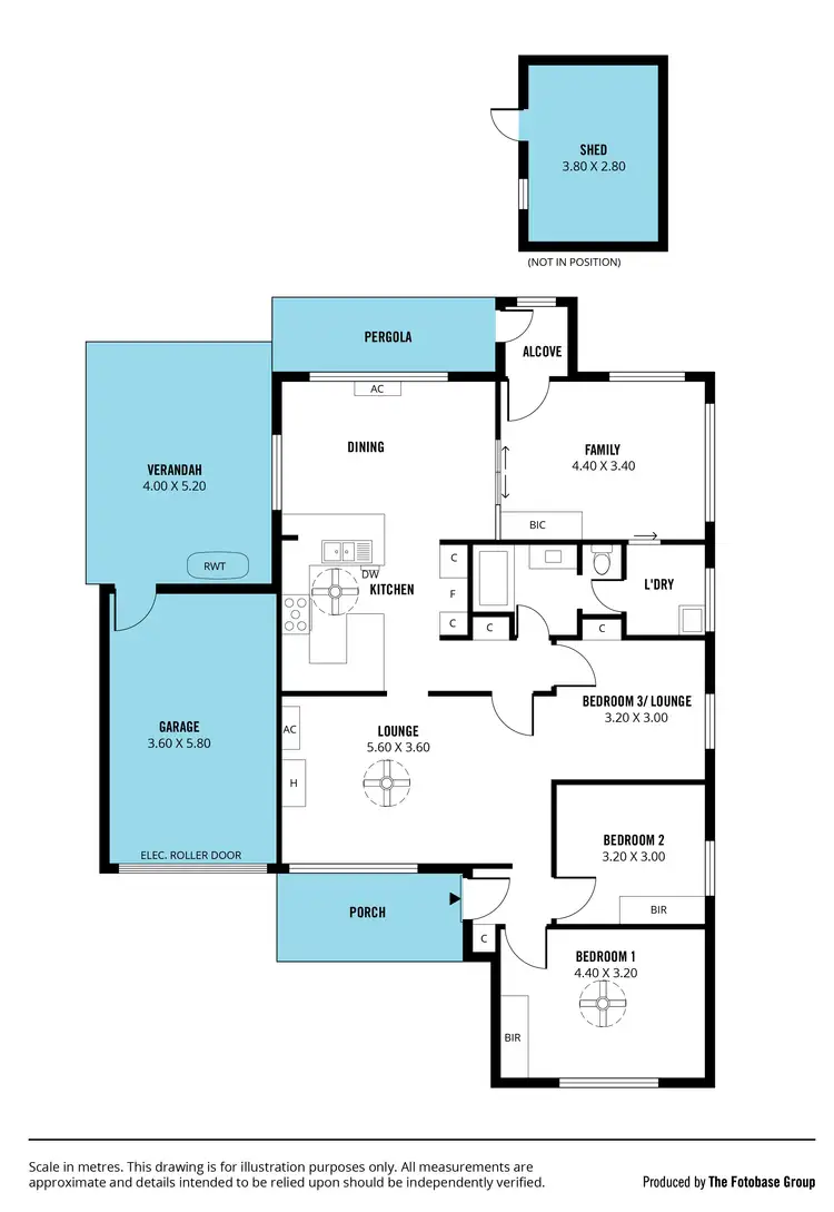 Floorplan of Homely house listing, 46 Cumberland Avenue, Cumberland Park SA 5041