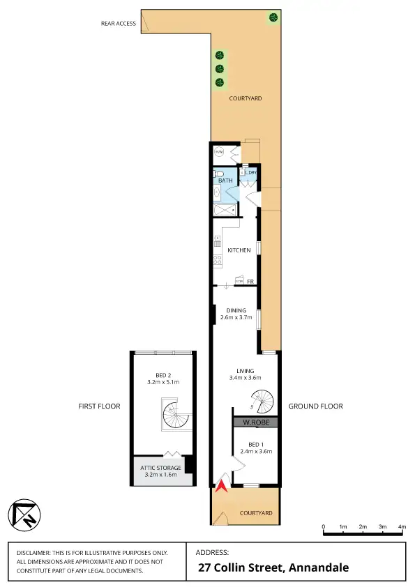 Floorplan of Homely house listing, 27 Collins Street, Annandale NSW 2038