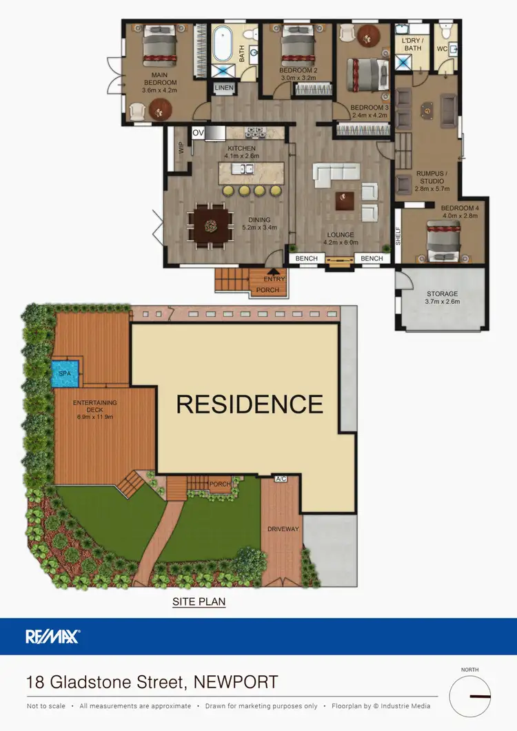 Floorplan of Homely house listing, 18 Gladstone Street, Newport NSW 2106