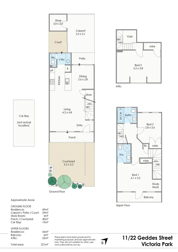 Floorplan of Homely house listing, 11/22 Geddes Street, Victoria Park WA 6100