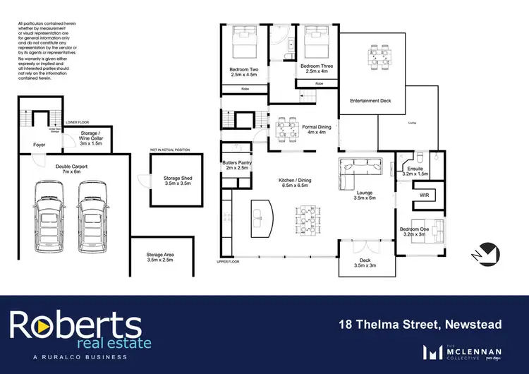 Floorplan of Homely house listing, 18 Thelma Street, Newstead TAS 7250