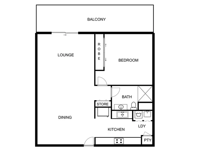 Floorplan of Homely unit listing, 111/98 Corinna Street, Phillip ACT 2606
