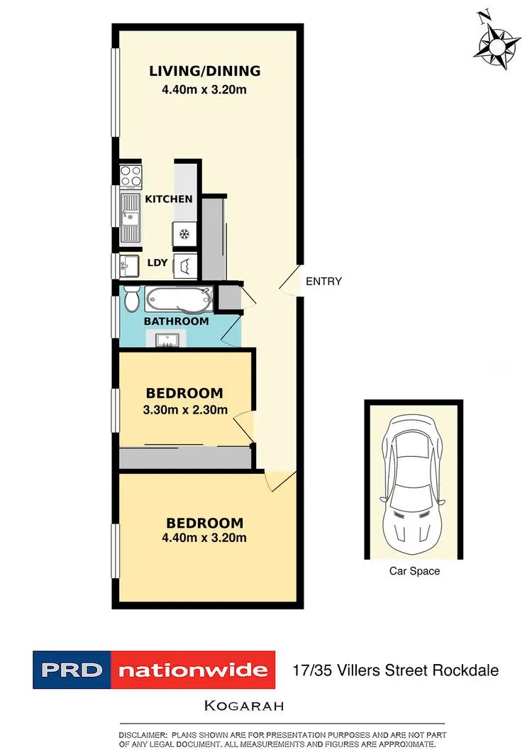 Floorplan of Homely unit listing, 17/35 Villiers Street, Rockdale NSW 2216