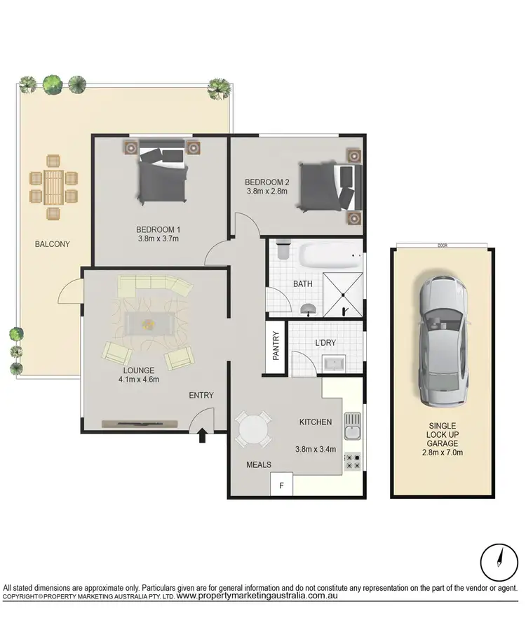 Floorplan of Homely unit listing, 1/89 Alt Street, Ashfield NSW 2131