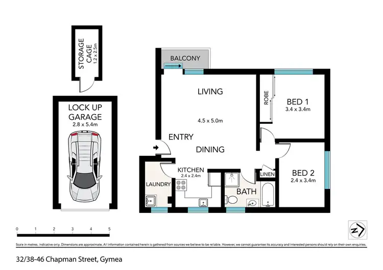 Floorplan of Homely unit listing, 32/38-40 Chapman Street, Gymea NSW 2227