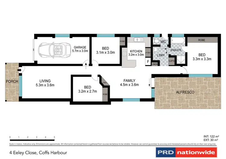 Floorplan of Homely house listing, 4 Eeley Close, Coffs Harbour NSW 2450