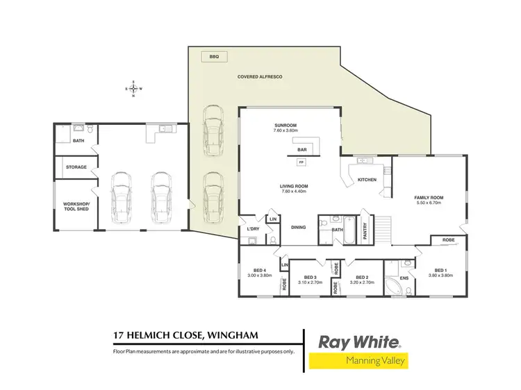 Floorplan of Homely rural property listing, 17 Helmich Close, Wingham NSW 2429
