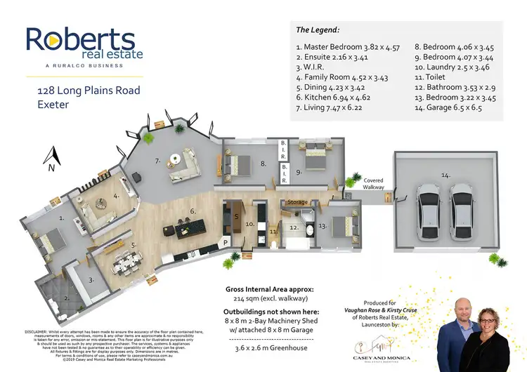 Floorplan of Homely house listing, 128 Long Plains Road, Exeter TAS 7275
