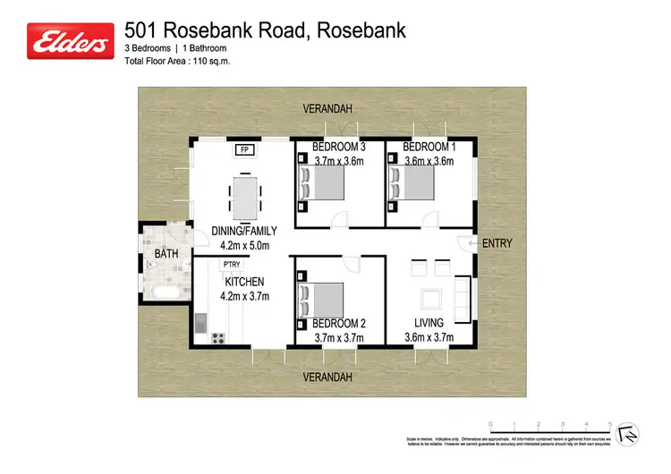 Floorplan of Homely rural property listing, 501 Rosebank Road, Rosebank NSW 2480