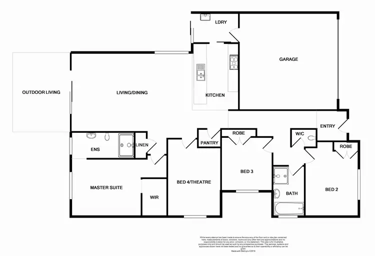 Floorplan of Homely house listing, 34 Northview St, Gillieston Heights NSW 2321