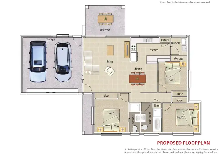 Floorplan of Homely villa listing, 19 / 76 Blackbutt Drive, Wauchope NSW 2446