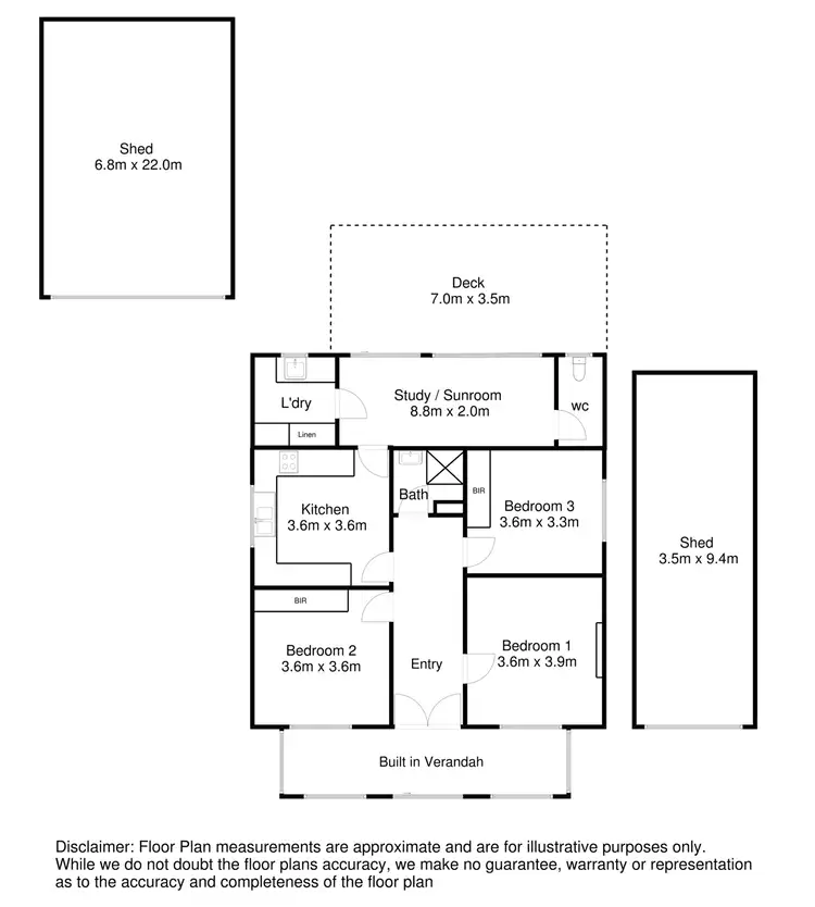 Floorplan of Homely house listing, 41 Sturt Street, Mount Gambier SA 5290