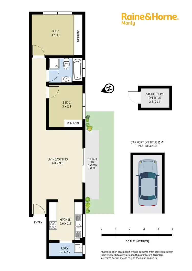 Floorplan of Homely apartment listing, 1/10 Cavill Street, Queenscliff NSW 2096