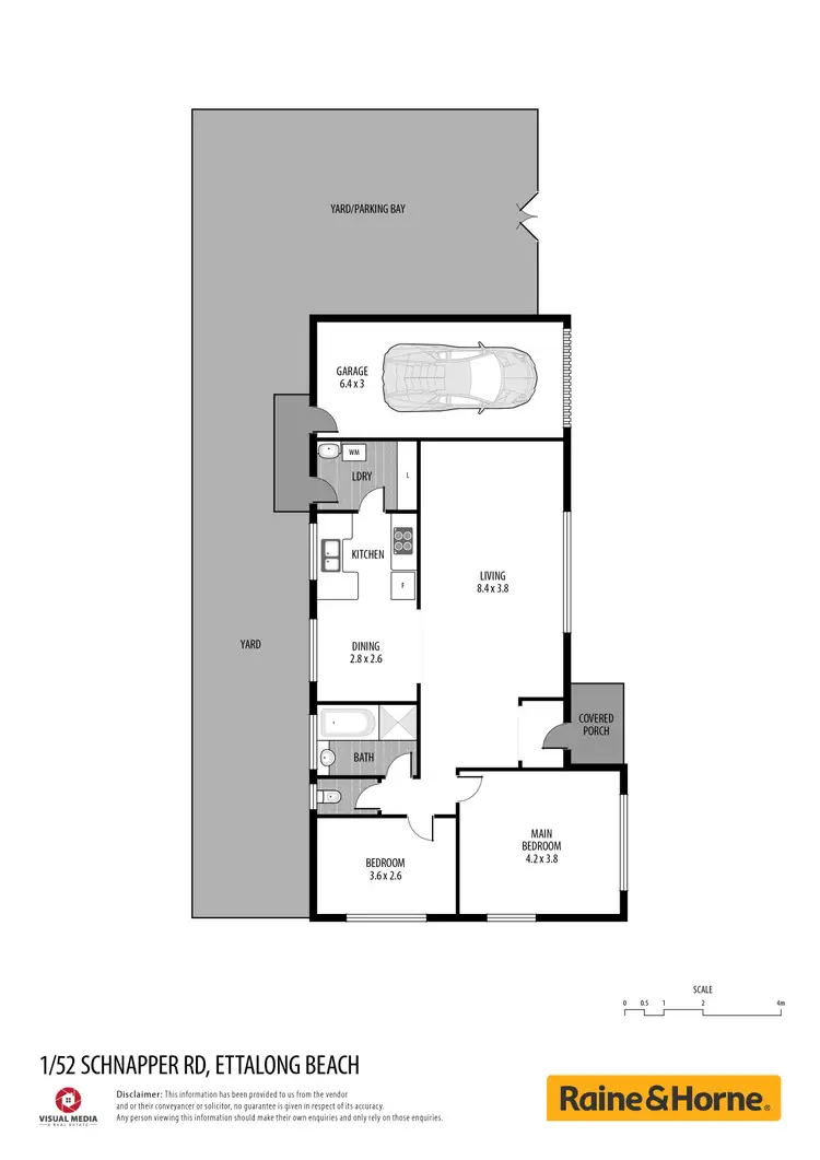 Floorplan of Homely villa listing, 1/52 Schnapper Road, Ettalong Beach NSW 2257