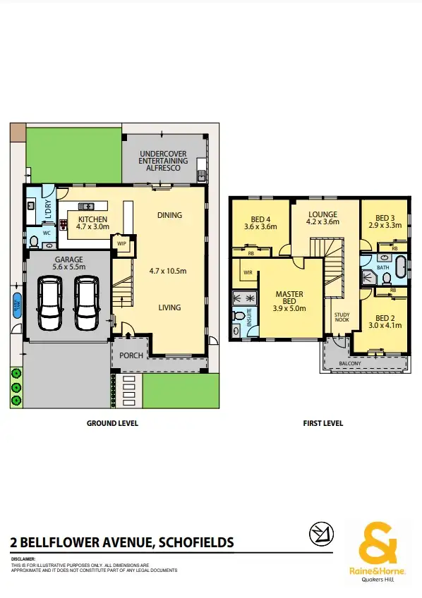 Floorplan of Homely house listing, 2 Bellflower Avenue, Schofields NSW 2762