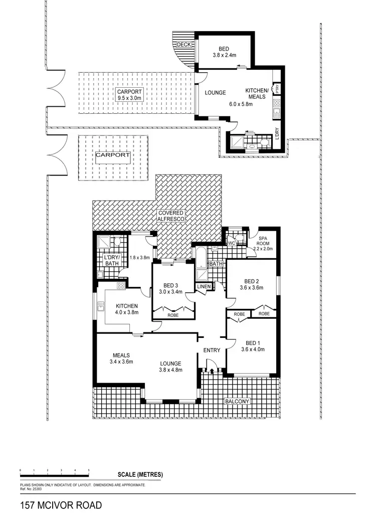 Floorplan of Homely house listing, 157 McIvor Road, Strathdale VIC 3550