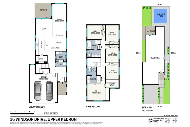 Floorplan of Homely house listing, 16 Windsor Drive, Upper Kedron QLD 4055